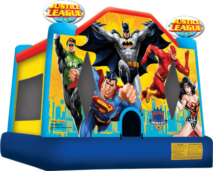 Justice League Theme Bounce House Hopper image - Jacksonville, FL