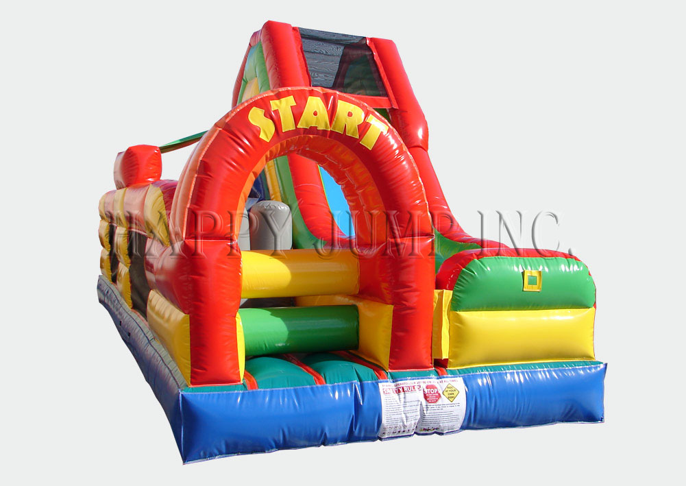Carnival Course Challenge Bounce House Slide  image - Jacksonville, FL