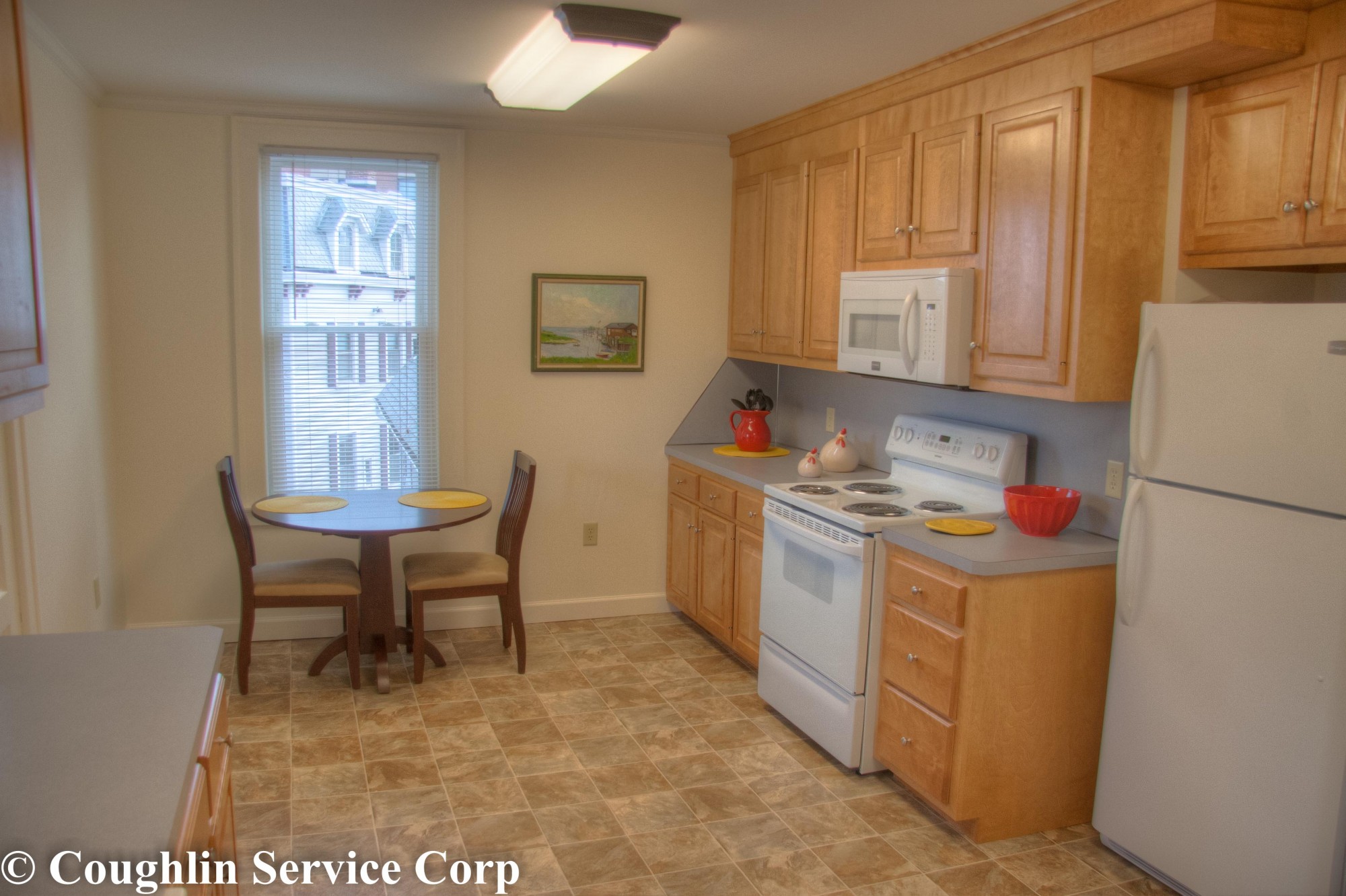 View of Complete Apartment Renovation