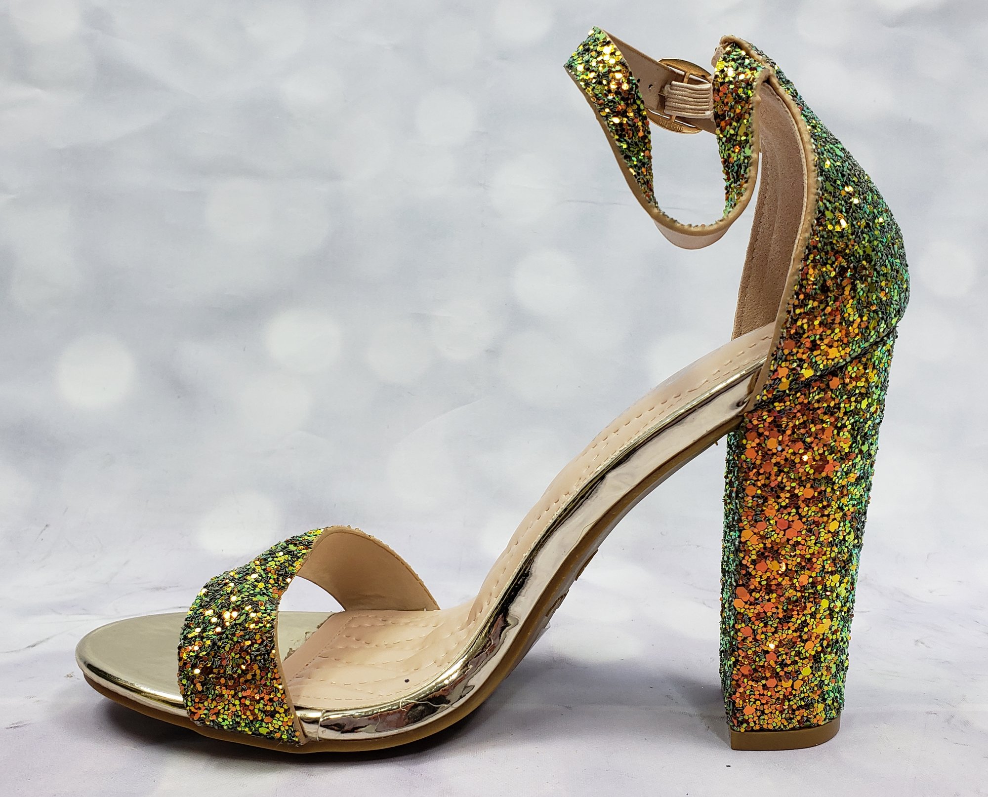 rose gold heels size 9