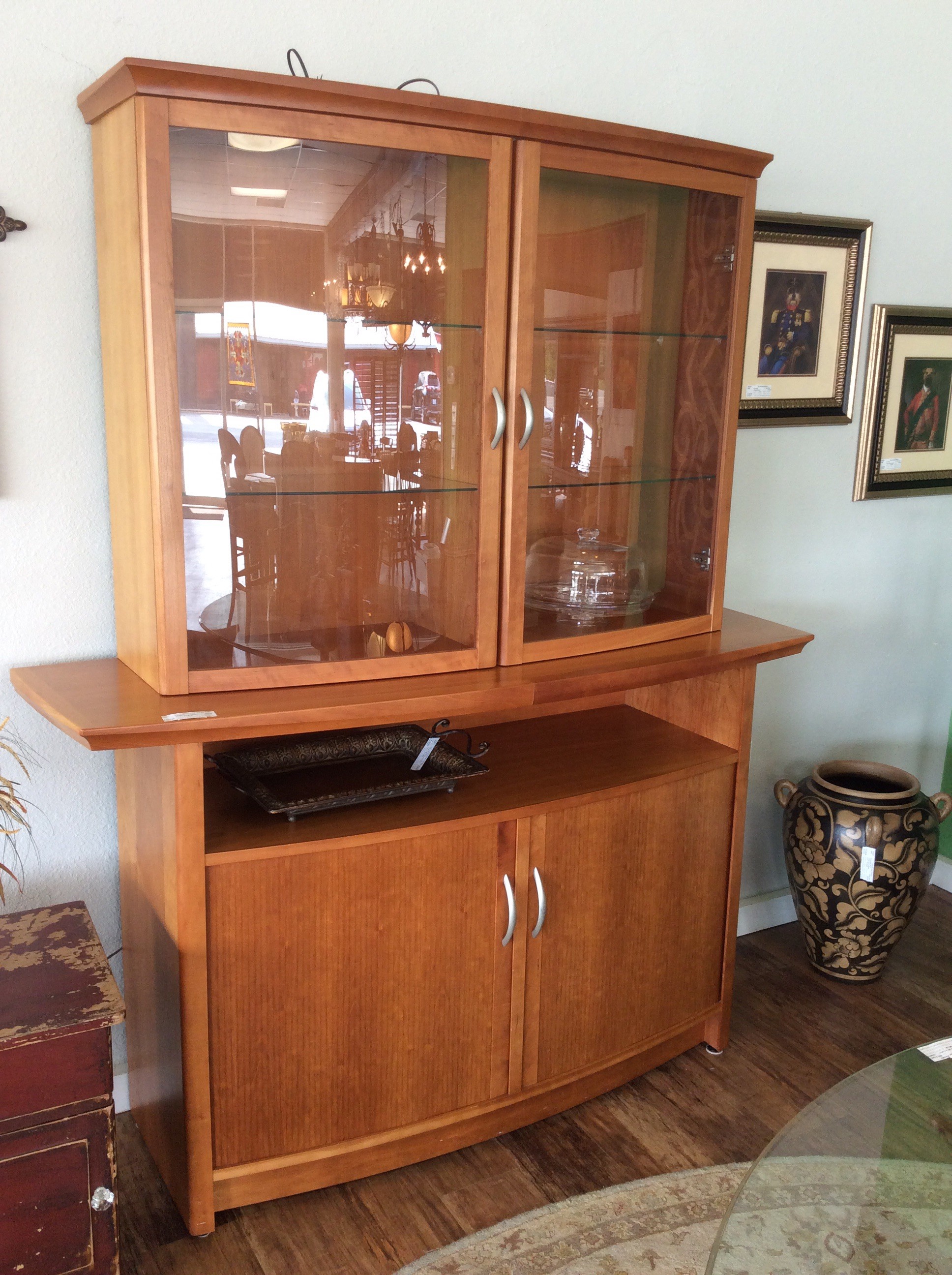 Swiss China Cabinet Riverbridge Resale Consignment