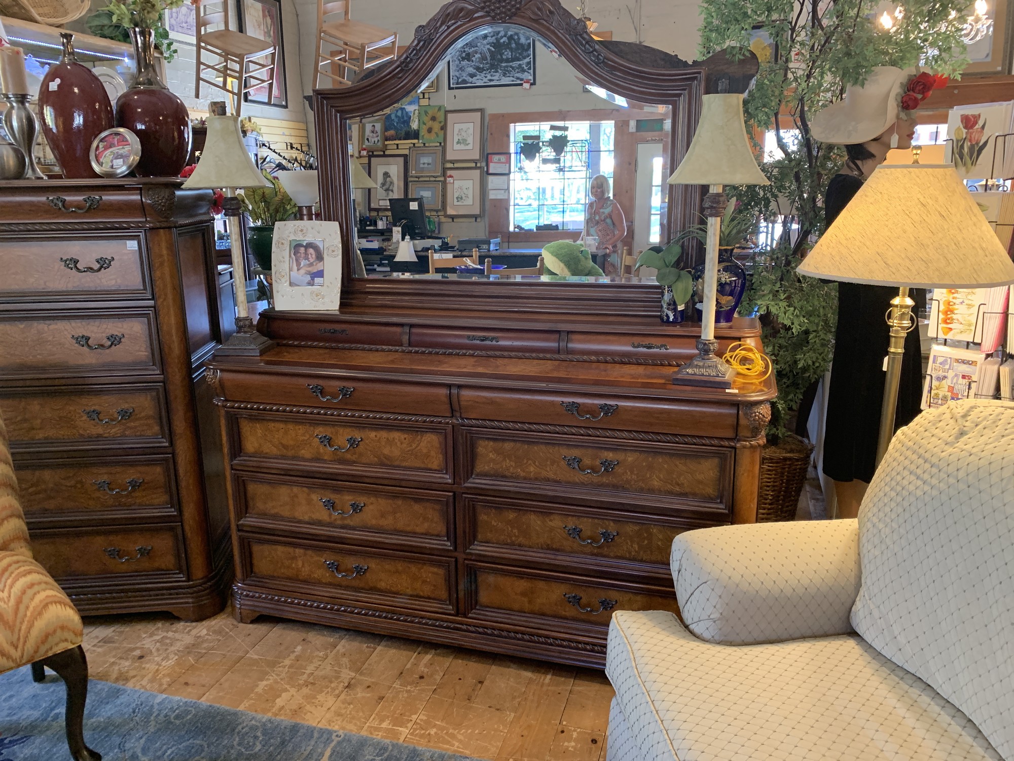 Dresser W Mirror Next Upscale Resale