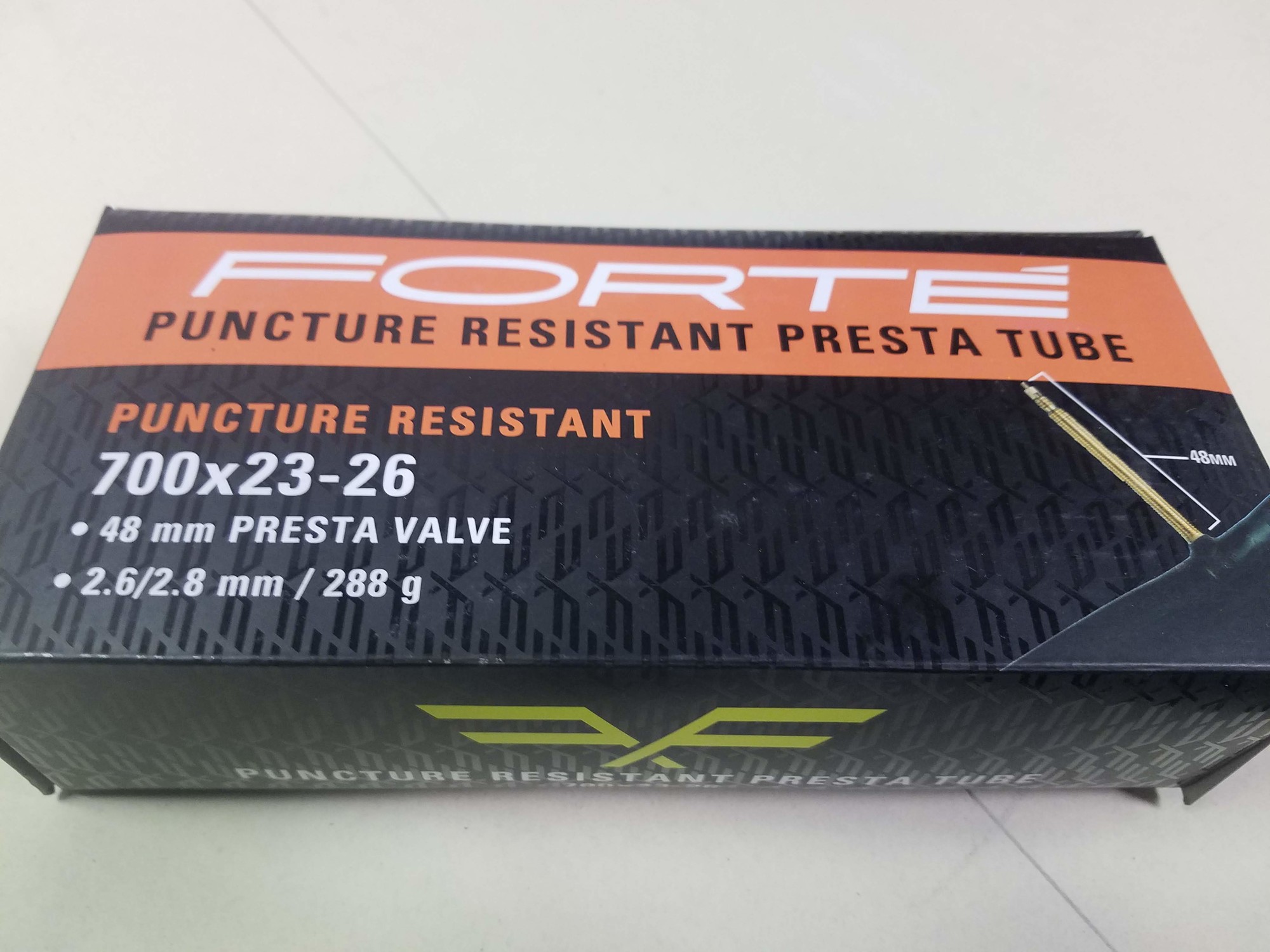 forte puncture resistant presta tube