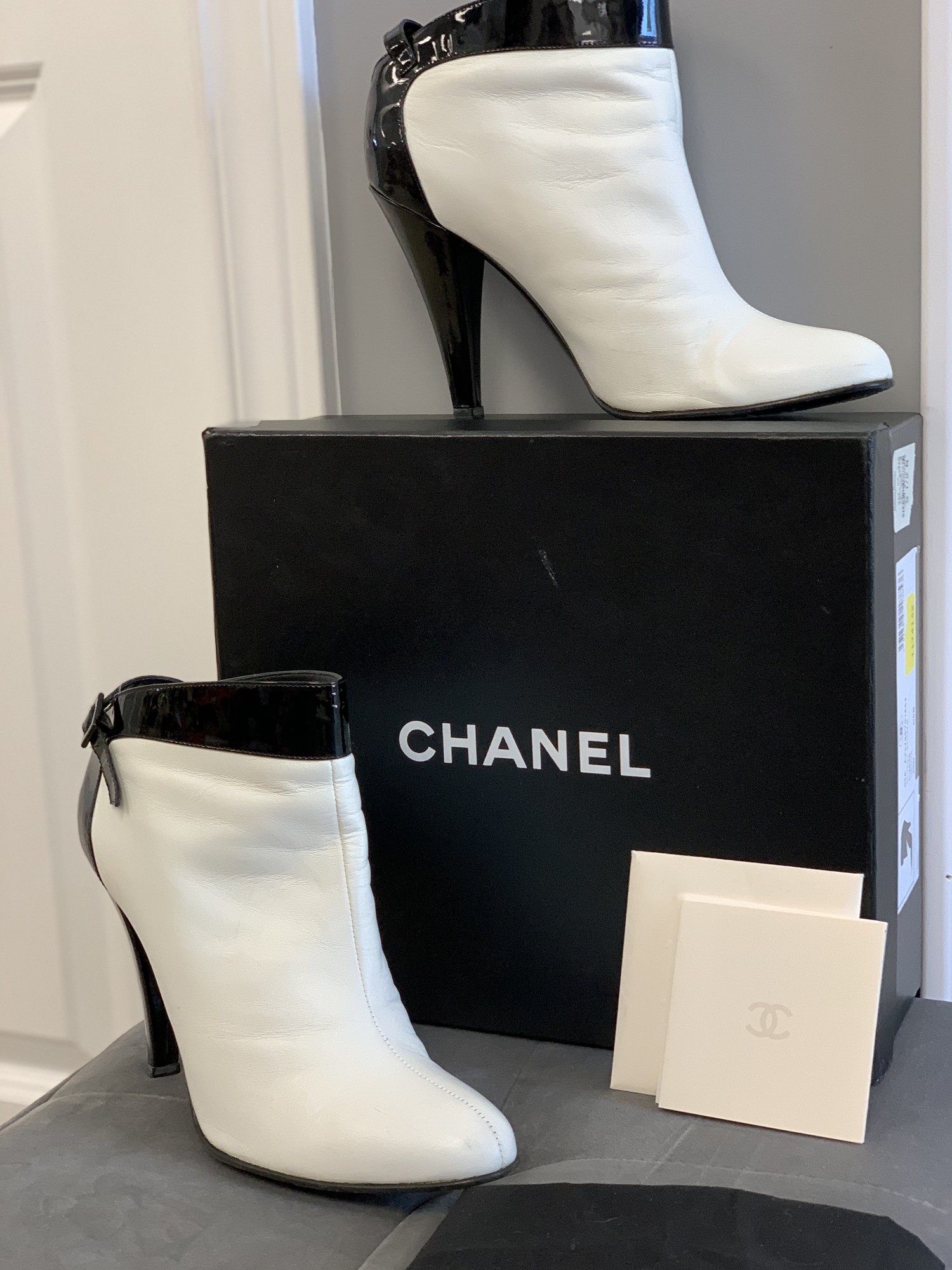 chanel booties