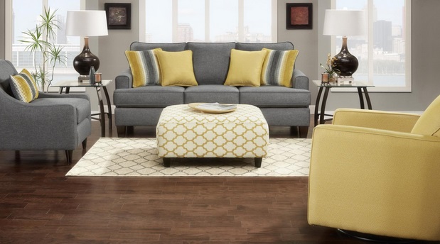 3 Pc Grey Livingroom Set Going Twice 3 Pc Grey Livingroom Set Br Collection Includes