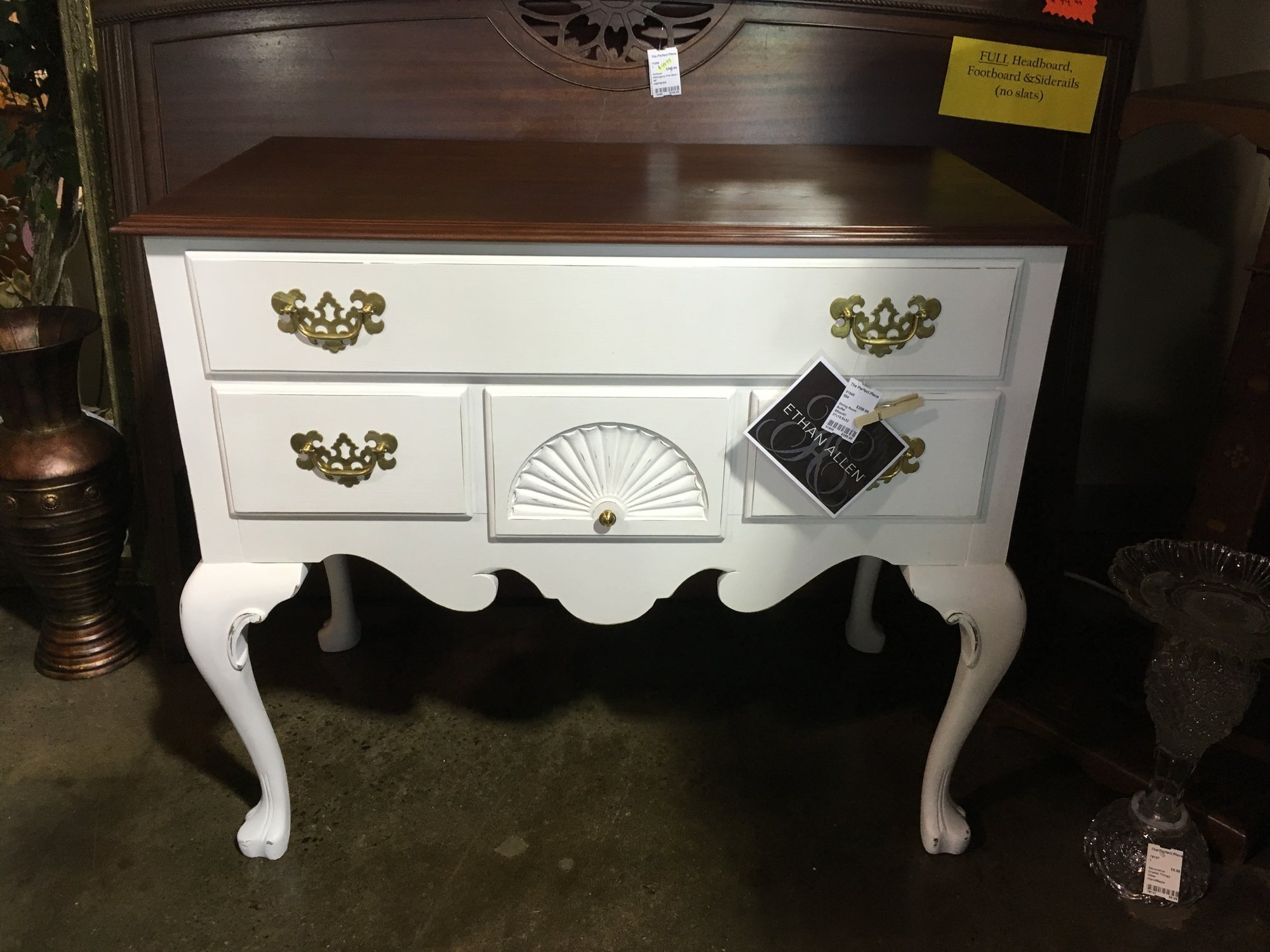 Painted Stained Buffet The Perfect Piece Home Furnishings Dining Room Painted Stained Buffet This Beautifully By One Of Our New Local Artists Piece Could Be Used